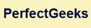 レビューサイトperfectgeeksのロゴ