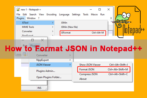 Notepad++ で JSON を適切にフォーマットするにはどうすればよいですか?