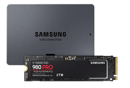 Samsung内蔵SSDs