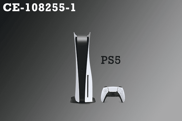 まばちページ PS5でエラーコードCE-108255-1が出た時の対処法