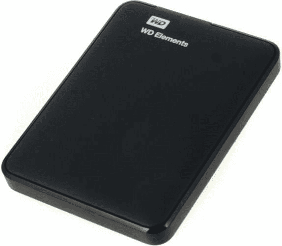 八6445【未使用品】WD ポータブルハードドライブ 750GB ポータブルハードディスクドライブ：外出時に便利な信頼できる