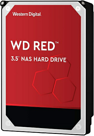 WD Red 10 TB NAS内蔵ハードドライブ