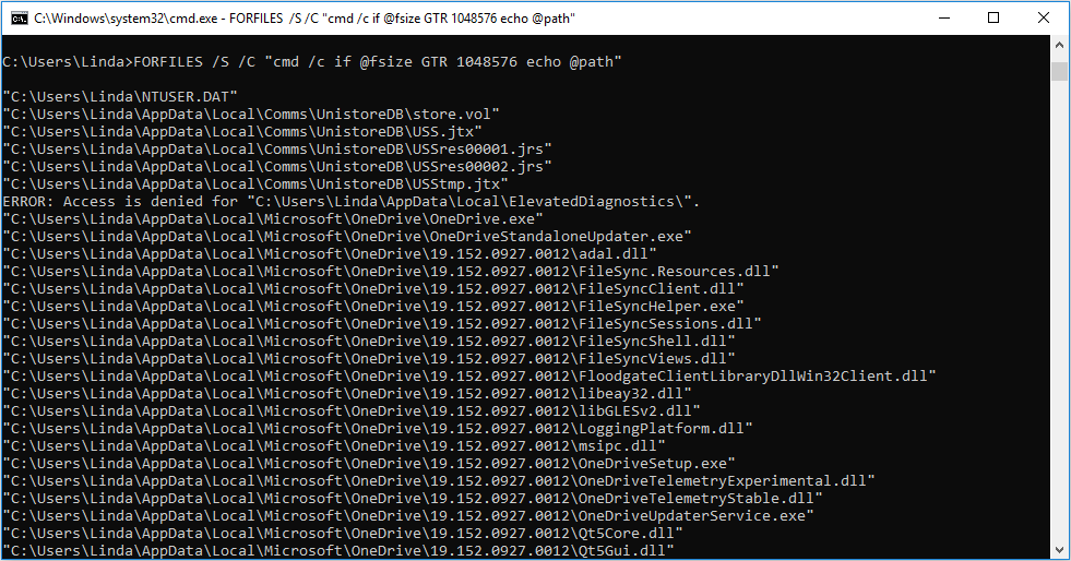 ハードドライブのスペースを占める大容量ファイルを簡単に見つける方法 Windows 10
