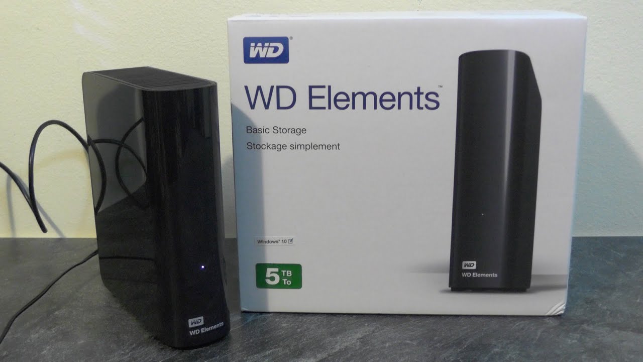 WD 4TBエレメントデスクトップハードドライブUSB3.0
