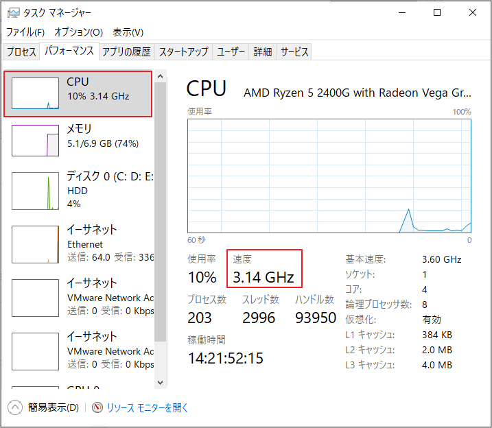 Windows10でCPU速度を確認する5つの方法 MiniTool Partition Wizard